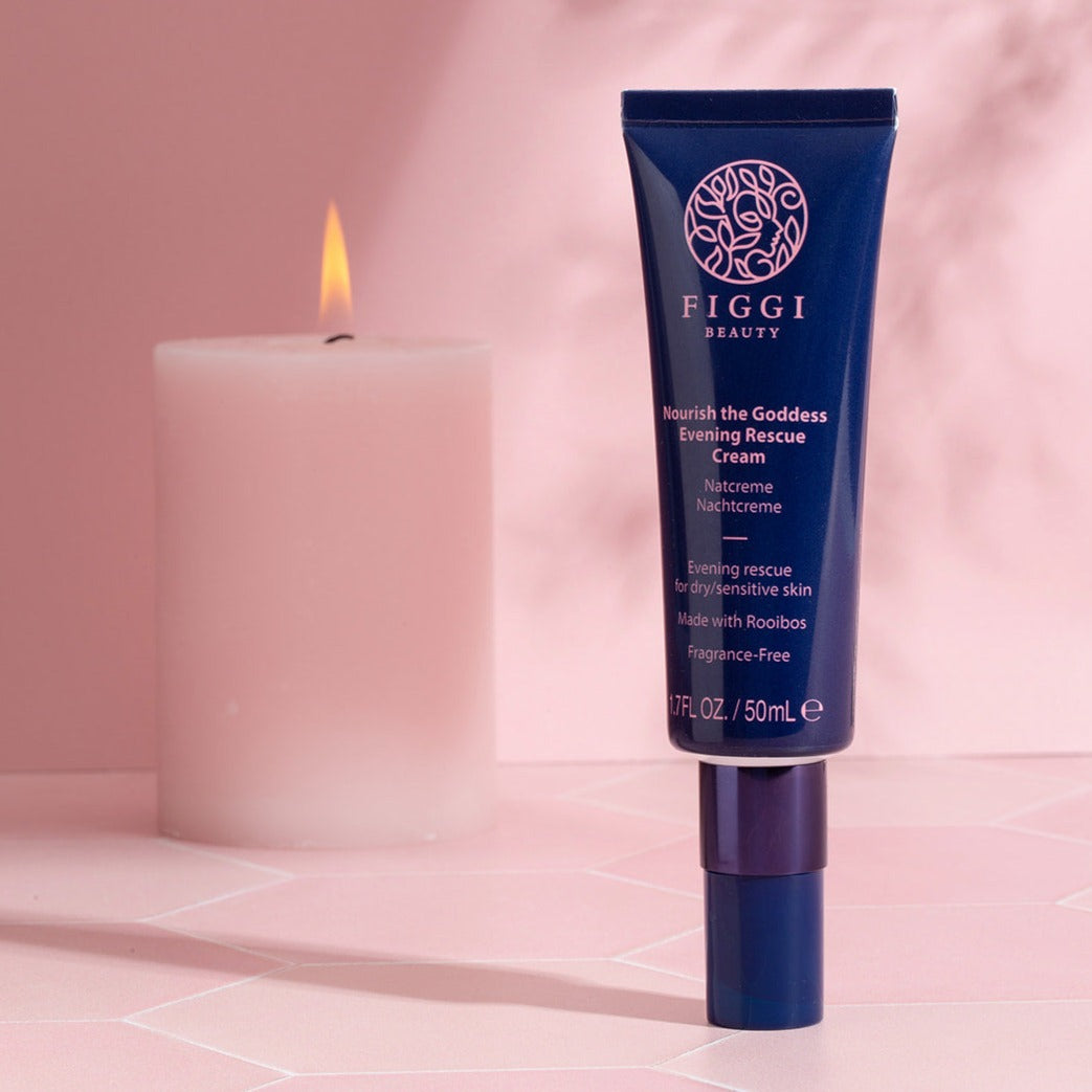 Crema de noche Nourish the Goddess Rescue de FIGGI Beauty