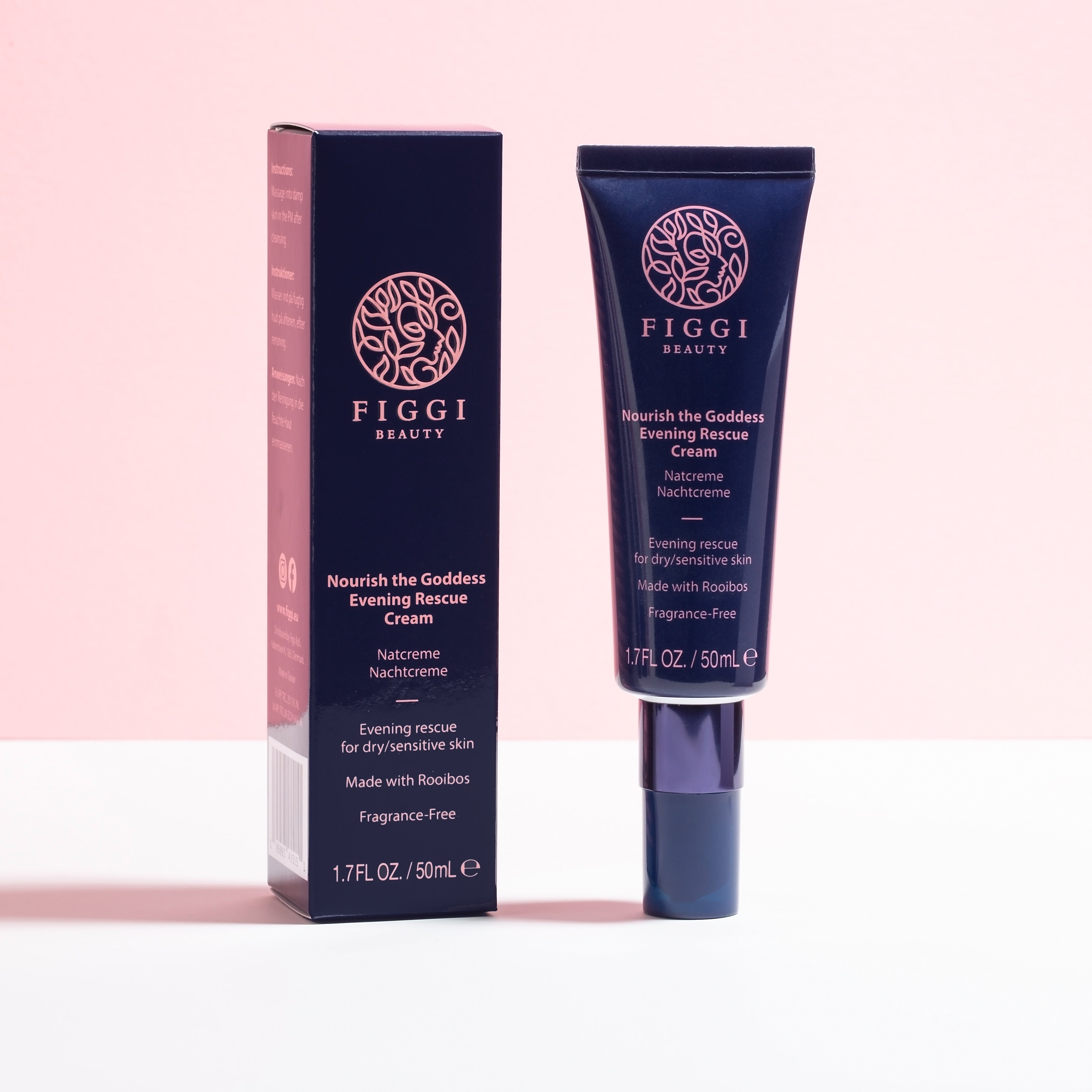 Figgi beauty Evening Rescue Cream with box