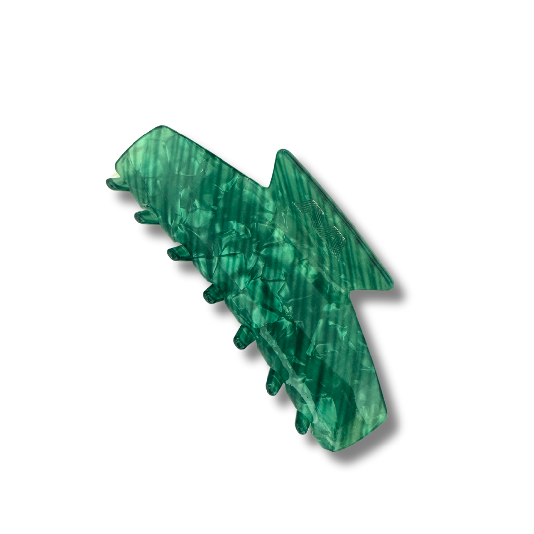 Jade Hair Claw Side