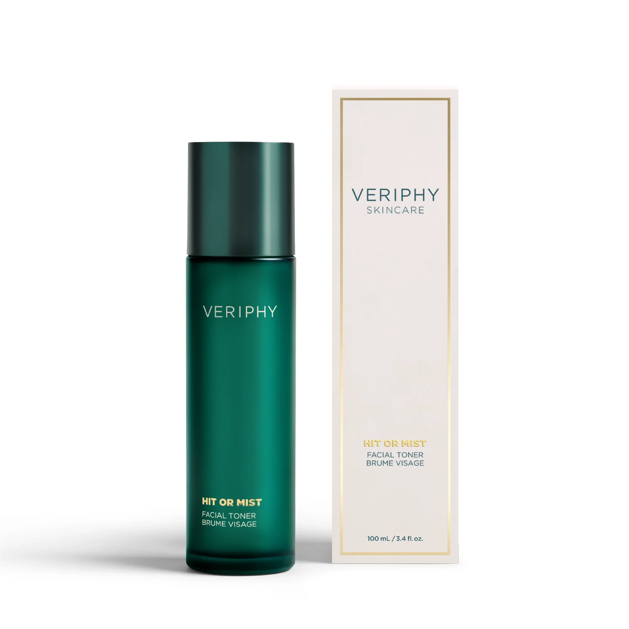 Veriphy skincare toner mist with box