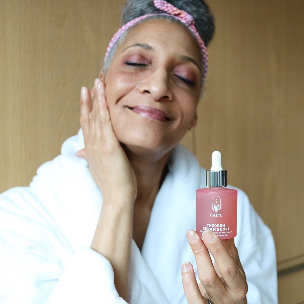 Caire Beauty Carla using serum